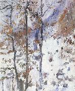 Lovis Corinth, Walchensee, Schneelandschaft